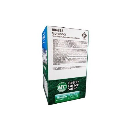 Multi-Clean Div Of Minuteman Intl MultiClean Splendor Versatile Finish  Unscented, 5 Gallon Box, 1 Box  904885 904885